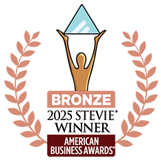 2025 Bronze Stevie ABA badge